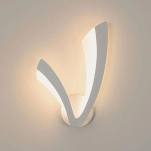 APPLIQUE  Applique Murale LED - KIWAEZS - Forme en V - Blanc