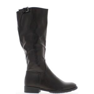 botte cavalière femme marron