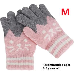 Gants Enfants Filles Garçons Moufles Tricot Hiver Epais Mitaines Plein-doigts Thermique Motif Ours Adorable Doublure Peluche Chaud avec Corde Gloves Sport pour Ski Snowboard Vélo Equitation Camping Gants Enfants Filles Garçons Moufles Tricot Hiver Epais Mitaines Plein-doigts Thermique Motif Ours Adorable Doublure Peluche Chaud avec Corde Gloves Sport pour Ski Snowboard Vélo Equitation Camping