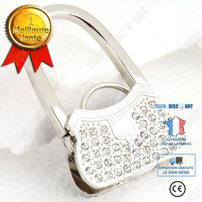 Accroche sac top à main swarovski