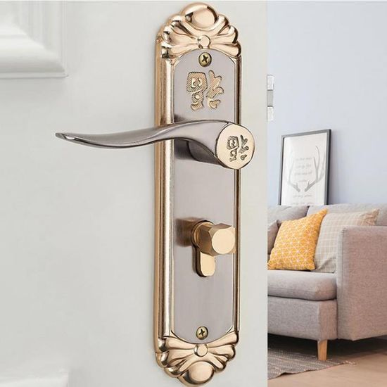 Loquet De Porte Coulissant – Alliage De Zinc – 15,2 Cm – Finition Chromée – Pour Porte Intérieure, Placard, Rangement – Sécurité Enfant