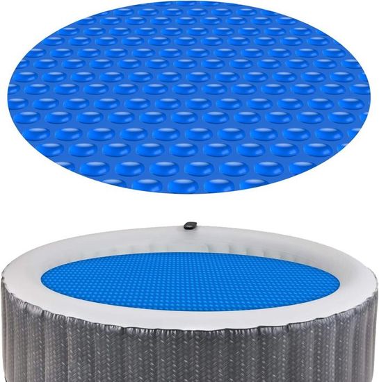 Bâche Solaire Ronde Pour Piscine - Tailles 1.8m à 4.5m, Thermique, Réduit L'évaporation, PE Robuste