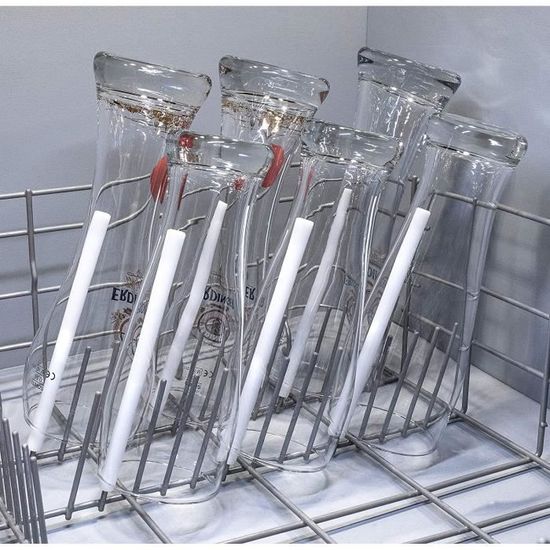 Lot De 6 Supports De Verre à Ressorts Incasa - Maintien Stable En Extérieur