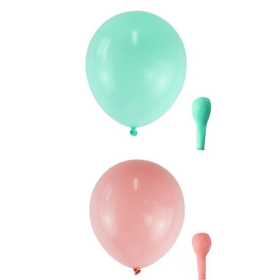 50 Ballons Rose Macaron 12 Pouces - Décoration Fête Anniversaire, Mariage, Baby Shower