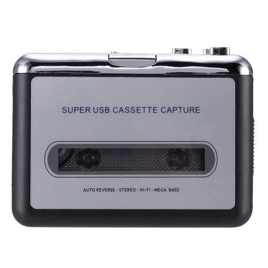 1 pc Bande à MP3 Convertisseur Portable Facile à Utiliser Rétro USB Audio Cassette Lecteur  BALADEUR-LECTEUR CD-CASSETTE QUIK2451