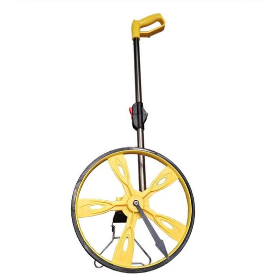 Zozen Roue de mesure de distance en pieds, roue de mesure de marche, mesure de roulement jusqu'à