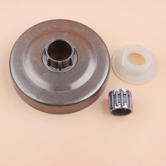 Lot De 2 Engrenages Pompe à Huile - Vis Sans Fin + Roue Droite Pour Stihl 028, 038, MS380, MS381 - Rechange 1119 640 7100 & 1119 642 1501