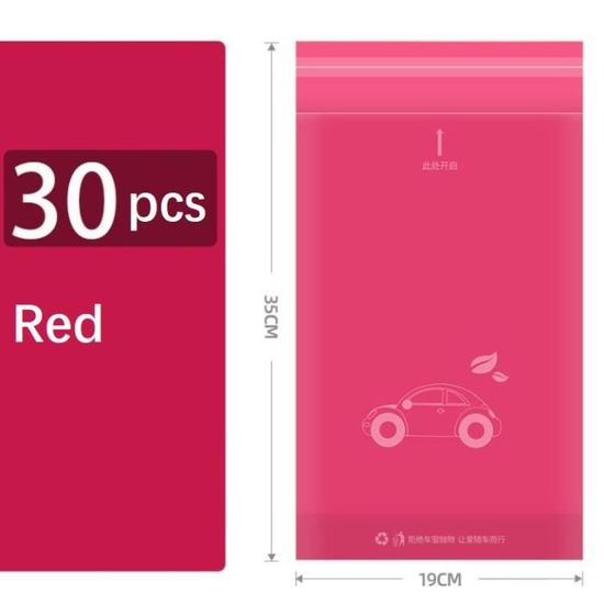 Lot De 10 Sachets Plastique Transparent De 26cm X 20cm Autocollant Auto