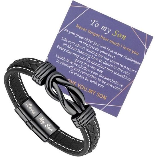 Porte-clés « To My Grandson » Avec Inscription « Remember Whose