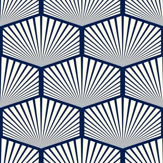 Papier Peint Rayé Pastel Géométrique As Creation 362091 - Style Scandinave, 10 M X 0.53 M