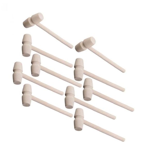 Maillet De Crabe En Bois, Mini Marteau En Bois Pou... - Grandado