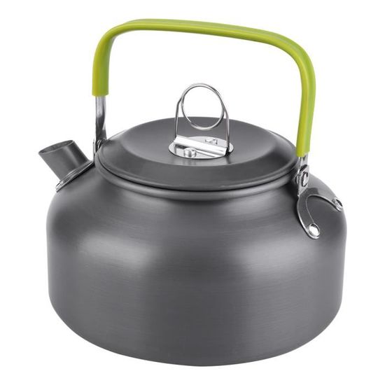 Bouilloire Théière Extérieur - Camping Pêche Barbecue - Acier Inox 304 - Argenté