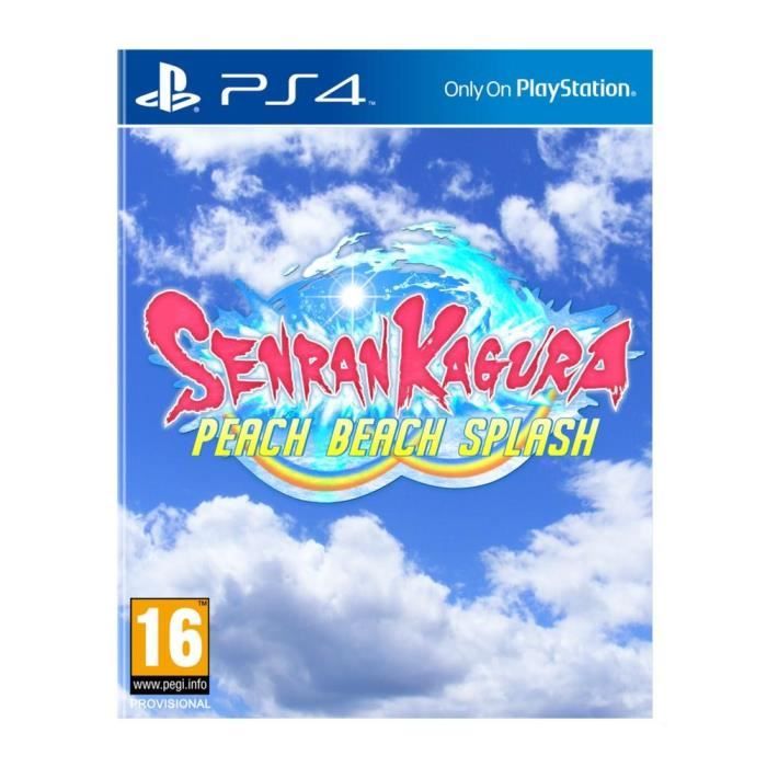 Senran Kagura Beach Splash Jeu PS4