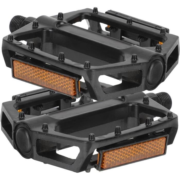 Pédales pliantes Voltano Fold'M - Zwart - Pédales de vélo pliantes - Aluminium