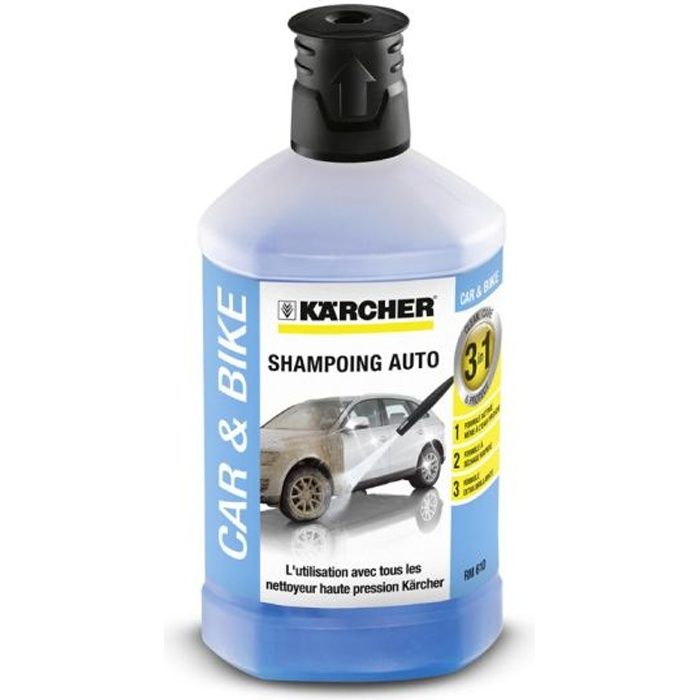 Shampoing Auto 3 En 1 Nettoyage Entretien Et Protection Karcher La Bouteille D' - vue 2