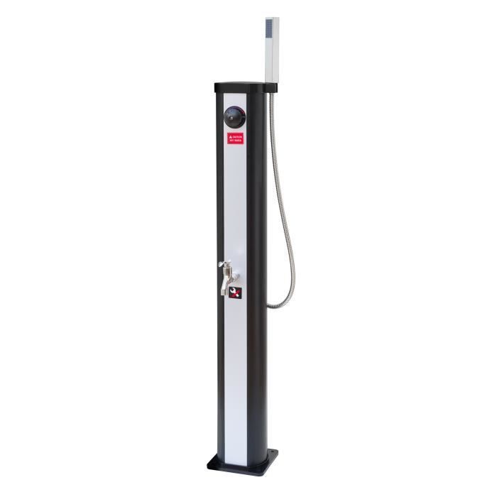 Douche Solaris Elite Dimensions : H 118 cm Pied 17 5 x 17 5 cm. 18 litres - vue 2