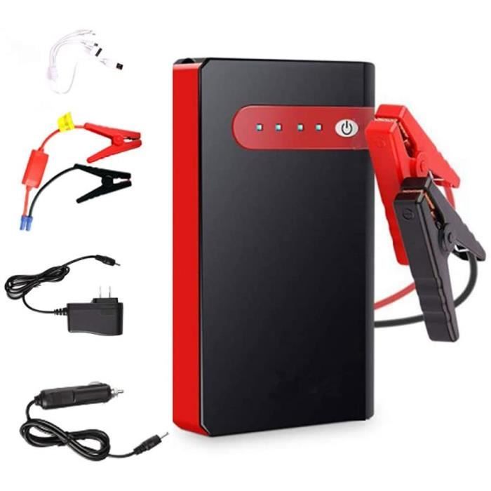 12000Mah Portable Power Bank Car Jump Starter, 12V