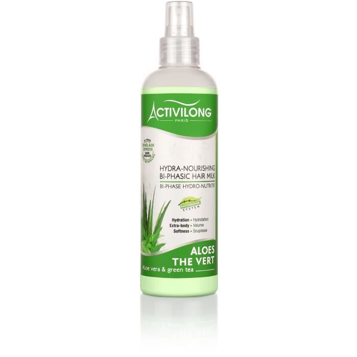 Activilong Spray Bi-Phase Hydro-Nutritif Aloes et The Vert 240 ml