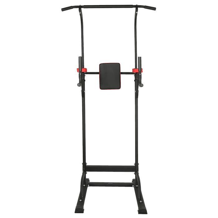 MixMest! Chaise Romaine Station Traction dips Multifonctions Barre de Traction dips Banc de Musculation Power Tower