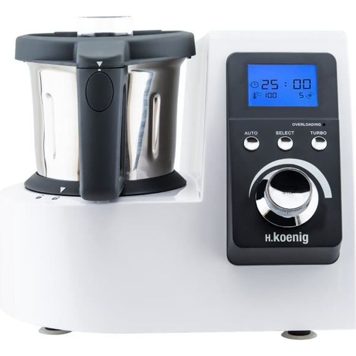 HKM1032 H.KOENIG ROBOT CUISEUR MULTIFONCTIONS CUISSON ET PREPARATIONS HKM1032 1300W
