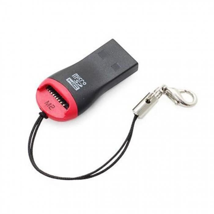 Lecteur De Carte Memoire Externe - Mobile Mate Micro SD & M2 Lecteur de carte mémoire (Noir)