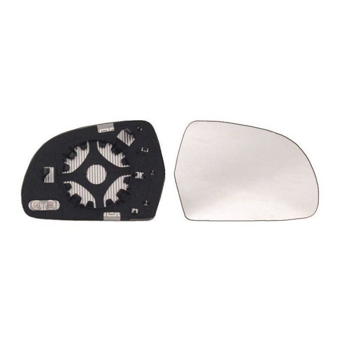 Miroir Glace rétroviseur droit pour AUDI A4 IV ph. 1 2007-2011, dégivrant, à clipser, Neuf.