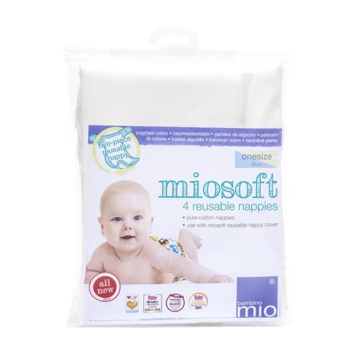 Bambino Mio - Nappy - Miosoft Reusable Nappy, OneSize couches