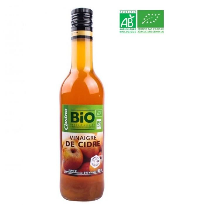 Vinaigre de cidre bio - 50cl