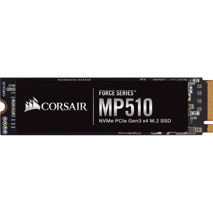 CORSAIR - SSD Interne - Force Series MP510 - 960Go - M.2 Nvme Gen 3 (CSSD-F960GBMP510B)