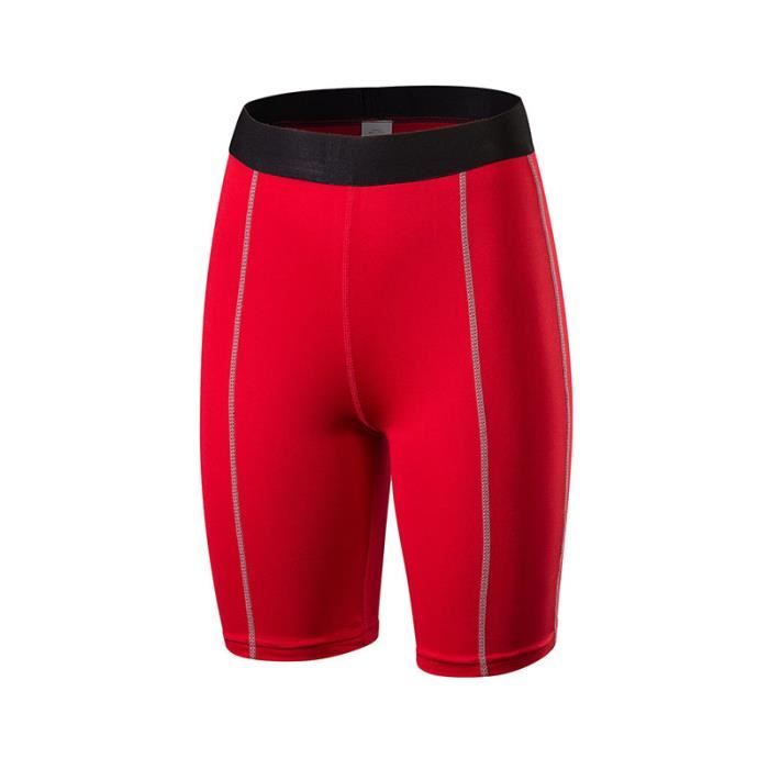 Short Running Athletique Femme Jogging Yoga Fitness Taille Haute