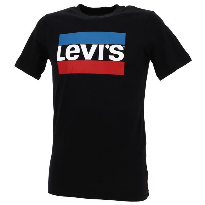 Tee shirt manches courtes Hero black mc tee jr - Levis