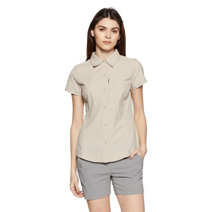 Blouson Technique COLUMBIA UG42L Silver Ridge à manches courtes T-shirt de la femme Taille-32