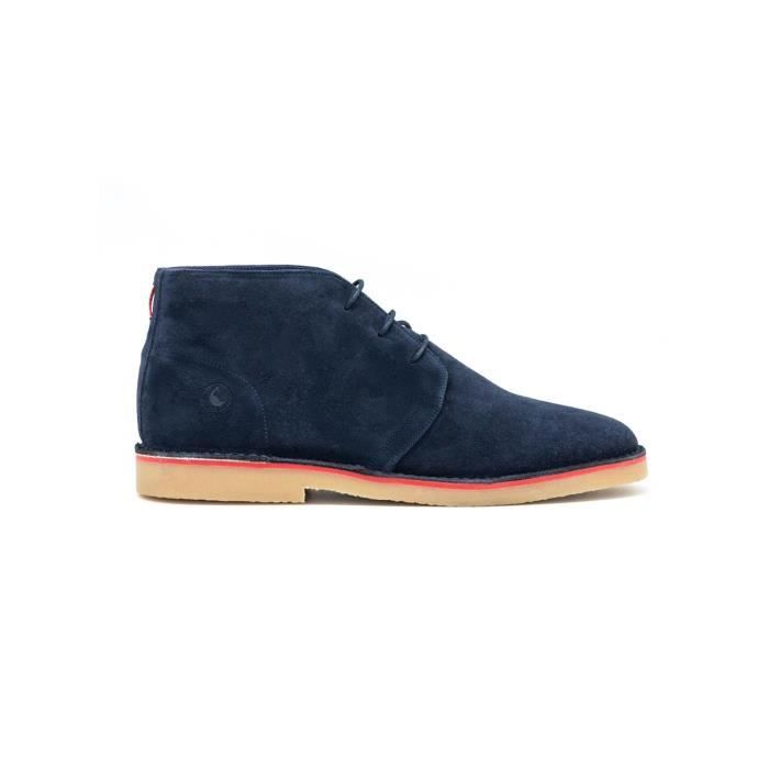 Chaussons El Ganso Guerrero Daim Bleu marine pour Homme