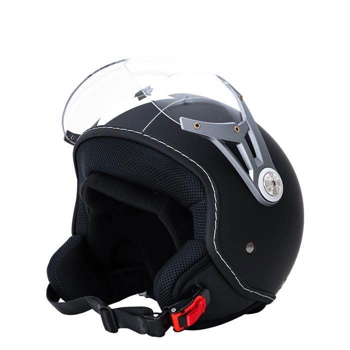 Casque One Way Noir Eole - Casque jet moto - SCOOTEO
