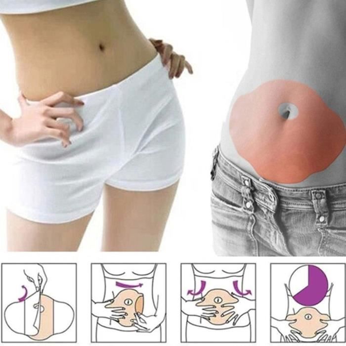 5 pcs Ventre abdomen modelant la pâte de massage Patch minceur Traitement de la graisse brûlante Pâte de perte de poids saine Pâte n