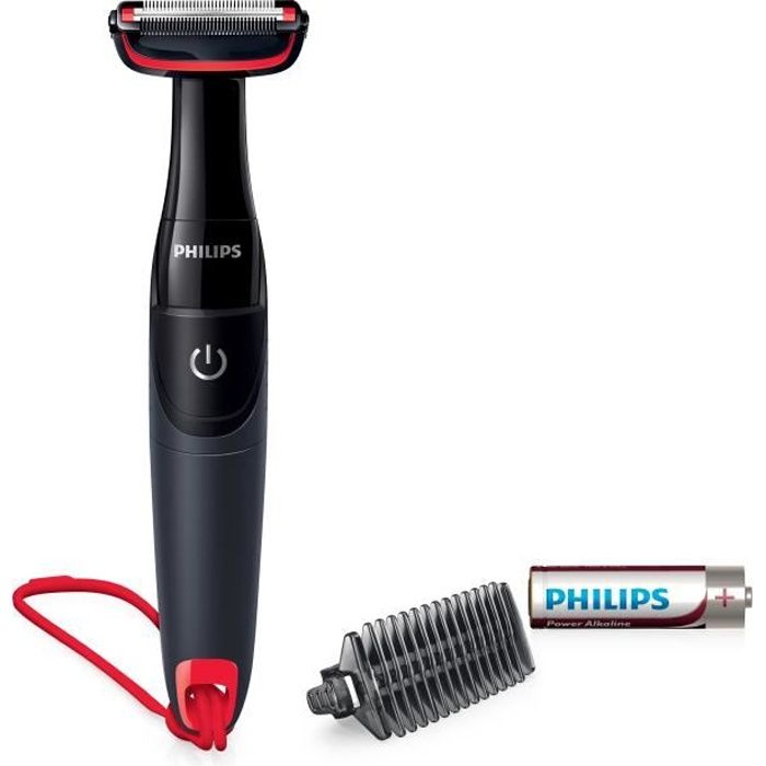PHILIPS Tondeuse corps 100% étanche avec pile (incluse) BG105/10