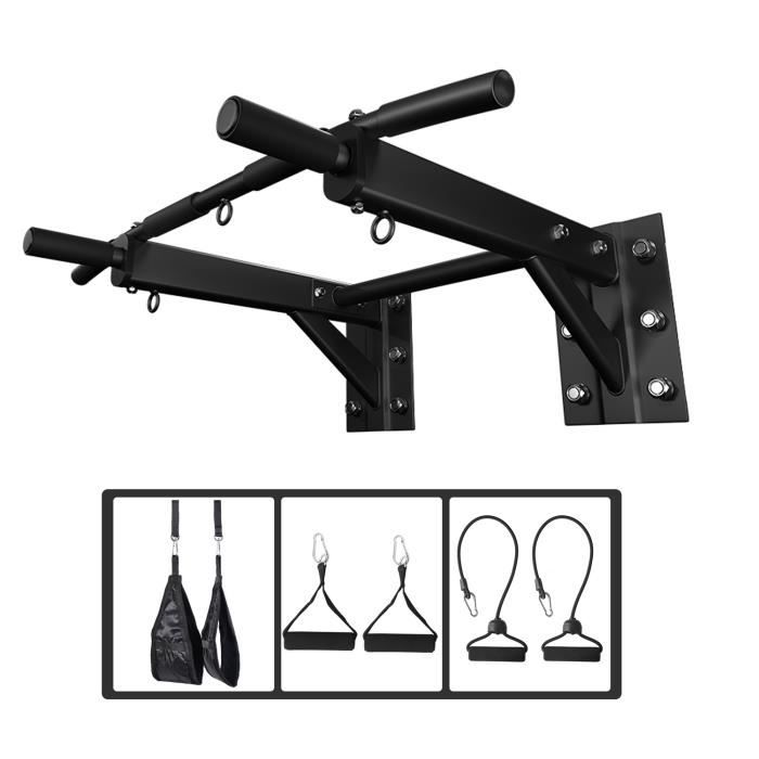 SINBIDE 3pcs Sangles Abdominaux De Traction Sangles de Suspension Fitness Sangle d'exercice Musculation