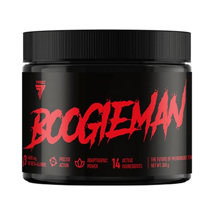 Boogieman Trec Nutrition Bubble Gum 300 G - Booster, Pre Workout, Pre Entraînement - Energie, Congestion, Concentration