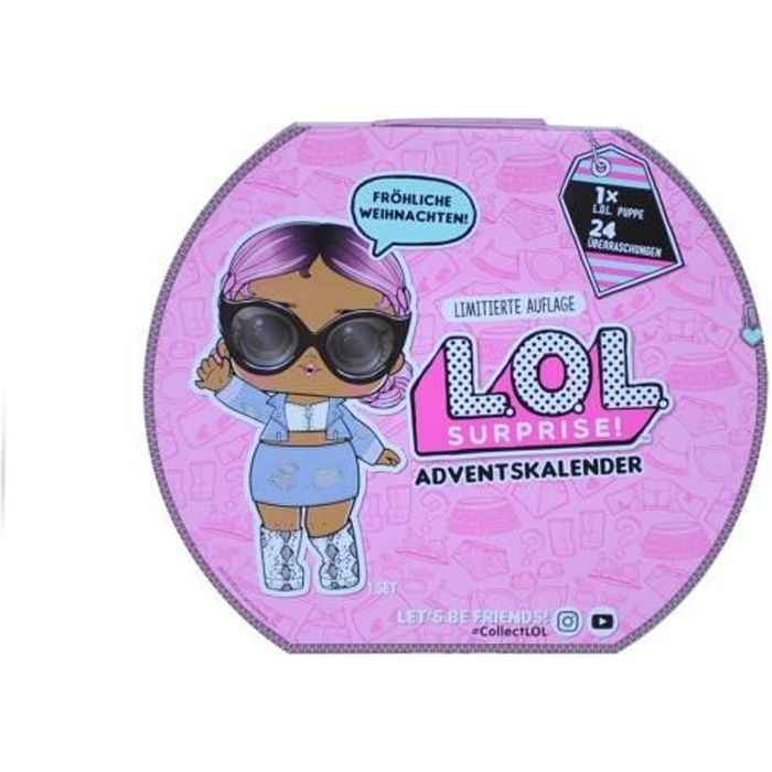 Zapf Creation - 118510GR - L.O.L. Surprise Calendrier de l'Avent 2021