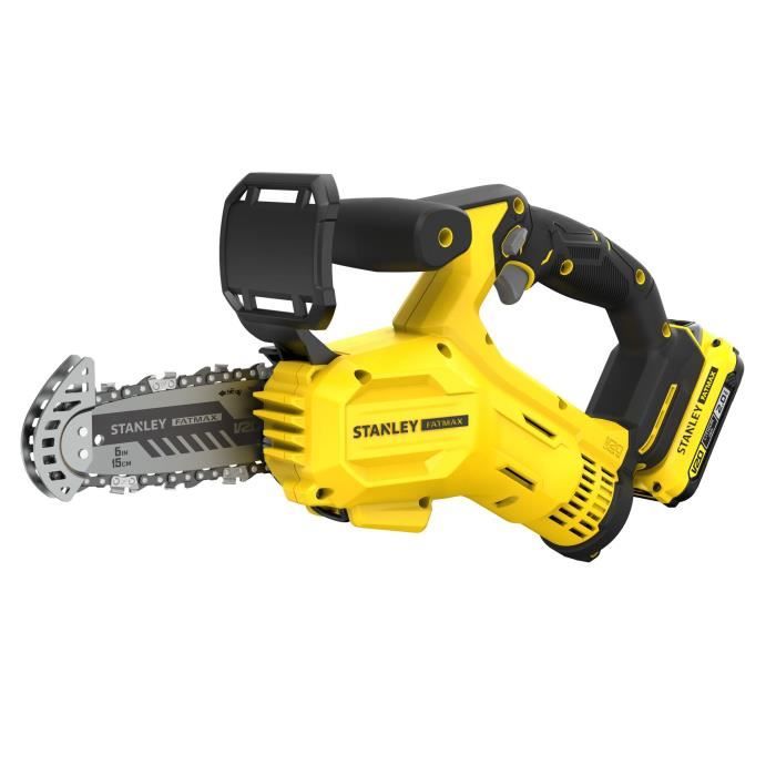 Scie Élagage Sans Fil STANLEY FATMAX SFMCPS415B-XJ – 18V, Chaîne 15 cm - vue 3