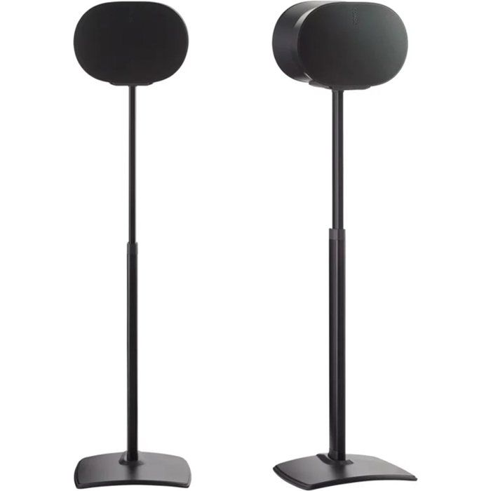 Supporti Sanus Per Sonos Era 300 (Coppia) – Altezza Regolabile 65-108cm Con Gestione Cavi Integrata