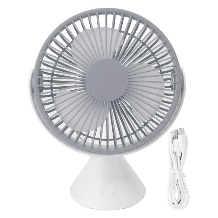 Ventilateur de table à 3 vitesses support suspendu double usage USB rotation à 360° ventilateur de plafond pour tente de campi - Namotu