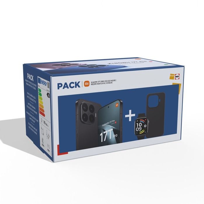 Pack 17T Pro conçu avec Leica + Montre connectée Redmi Watch 6 - vue 4