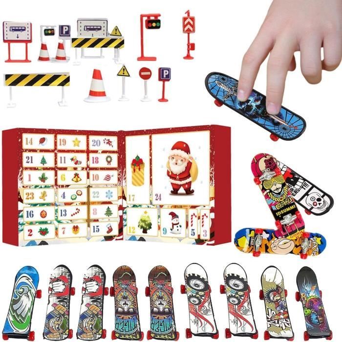 Calendrier de l'Avent Finger Skateboards - AMOUNE - Blanc - Pour Enfant Calendrier de l'Avent Finger Skateboards - AMOUNE - Blanc - Pour Enfant