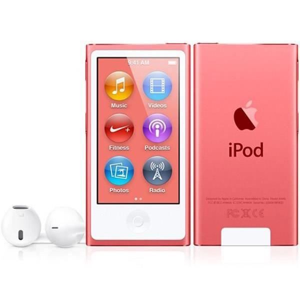 iPod nano 16 Go rose (7ème génération) - NEW + …