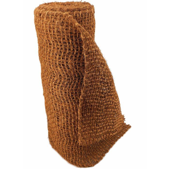 Filet Anti-Érosion Fibres De Coco - 1x15m, 400g/m², Stabilisation Talus Jardin
