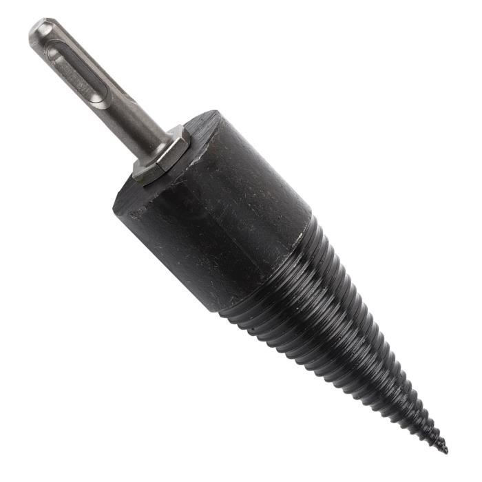 Fendeuse De Bûches 45mm Pour Perceuse - Foret Hex Square Round - Outil Fendage Bois Efficace
