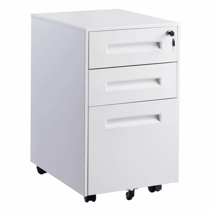 Meuble De Rangement A Tiroirs En Bois Pour Bureau Achat Vente