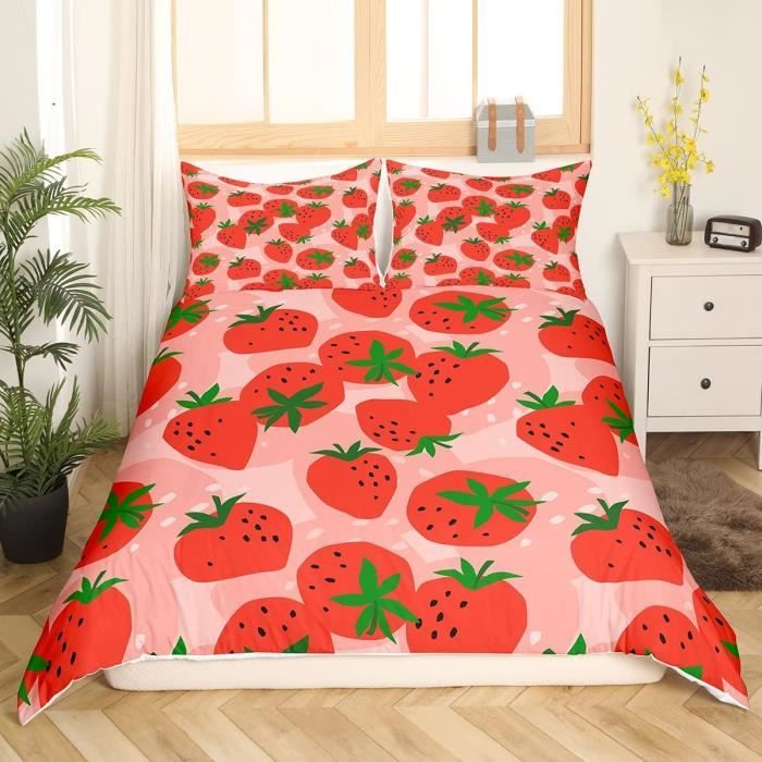 dessin de fraise pour les enfants