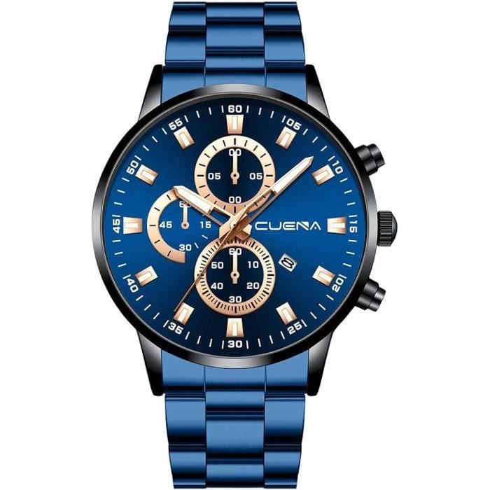 Montre homme argent hotsell pas cher